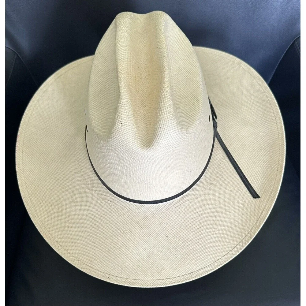 Resistol Self Conforming 4X‎ Shantung Panama Long Oval Size 7 Made In Texas USA
